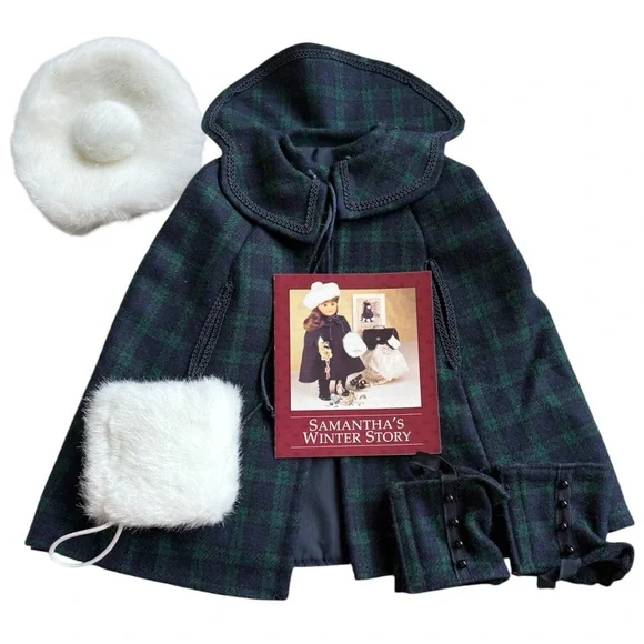 Retired American Girl Samantha’s Winter Story Outfit - Picture 1 of 7